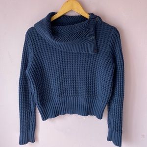 Banana Republic Small Knit Sweater in blue
